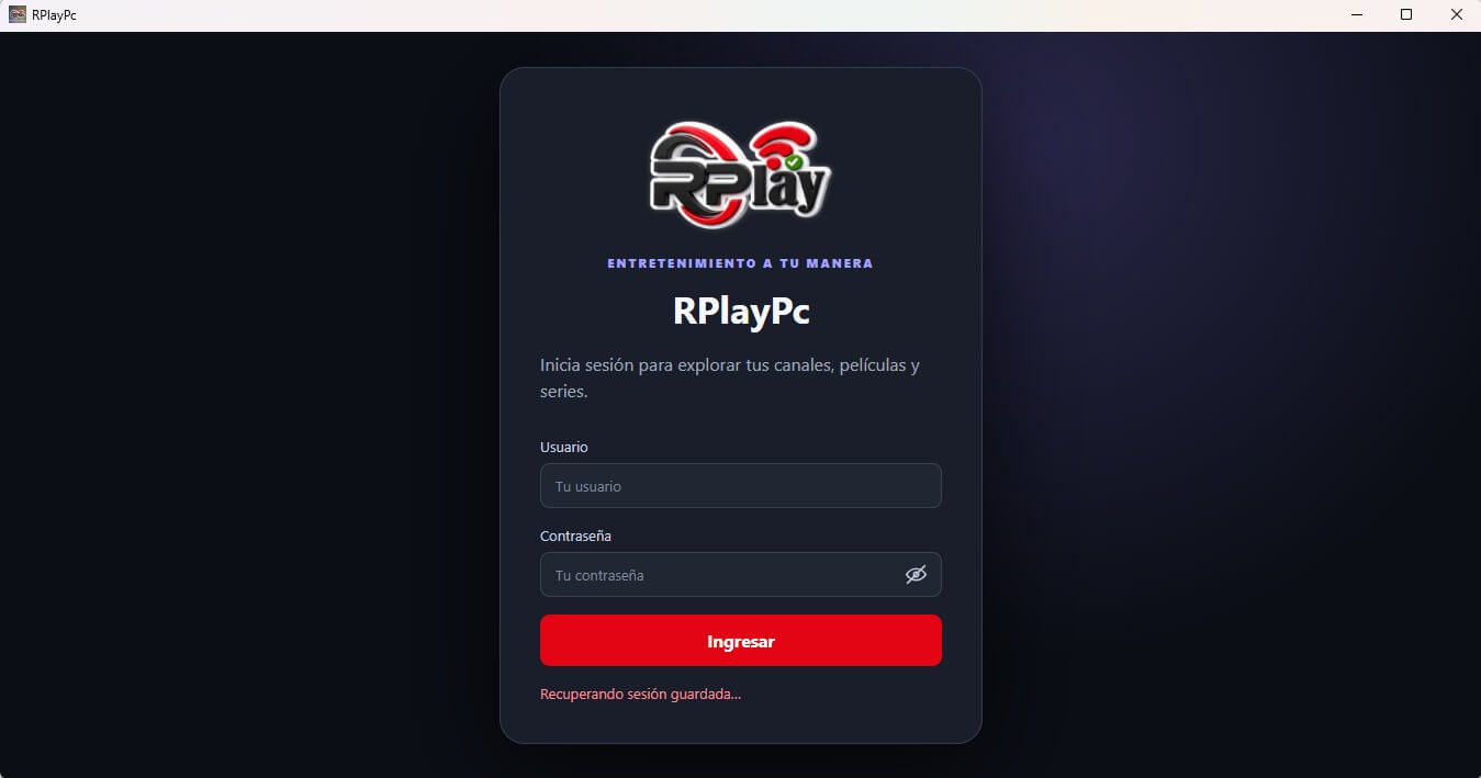 RPlayPc captura 1