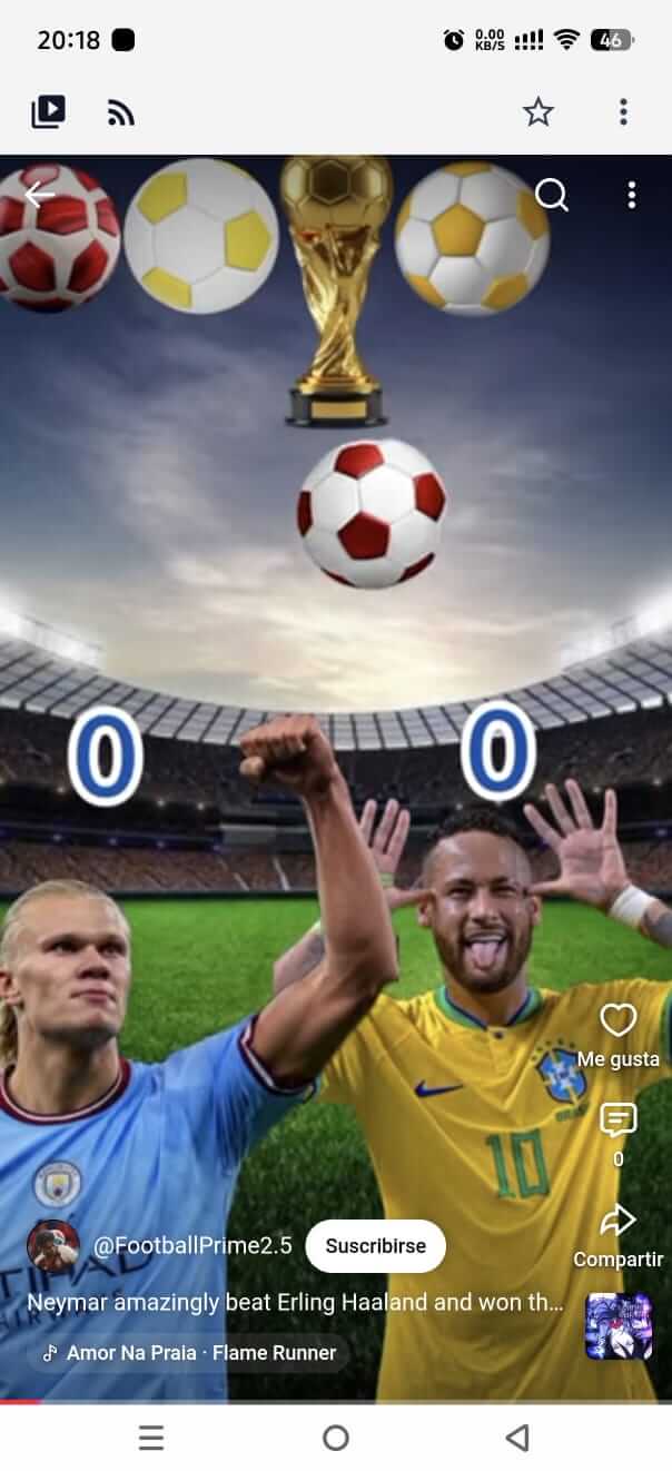 YouTube Móvil captura 1